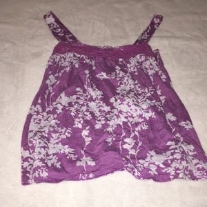Old navy flowy flower tank